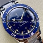 VS Factory Omega Seamaster 300 234.30.41.21.03.001 41mm Full Steel Arabic Numerals Blue Dial