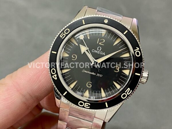 VS Factory Omega Seamaster 300 234.30.41.21.01.001 41mm Full Steel Black Dial