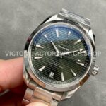 VS Factory Omega Seamaster Aqua Terra 150M 220.10.41.21.01.001 41mm Full Steel Olive Green Dial
