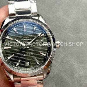 VS Factory Omega Seamaster Aqua Terra 150M 220.10.41.21.01.001 41mm full steel olive green dial replica watch