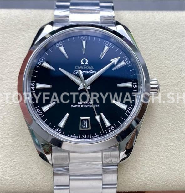 VS Factory Omega Seamaster Aqua Terra 150M 220.10.41.21.01.002 41mm full steel black dial replica watch