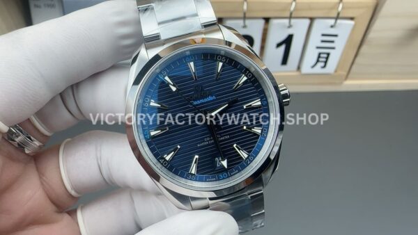VS Factory Omega Seamaster Aqua Terra 150M 220.10.41.21.03.001 41mm Full Steel Blue Dial
