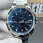 VS Factory Omega Seamaster Aqua Terra 150M 220.10.41.21.03.001 41mm full steel blue dial replica watch