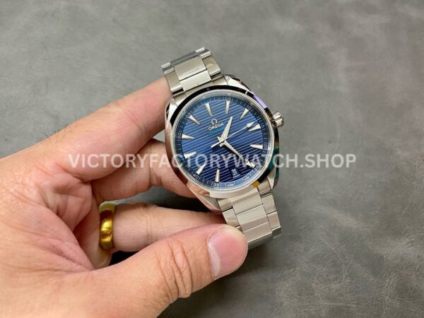 VS Factory Omega Seamaster Aqua Terra 150M 220.10.41.21.03.001 41mm Full Steel Blue Dial