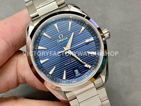 VS Factory Omega Seamaster Aqua Terra 150M 220.10.41.21.03.001 41mm Full Steel Blue Dial