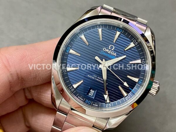VS Factory Omega Seamaster Aqua Terra 150M 220.10.41.21.03.001 41mm Full Steel Blue Dial
