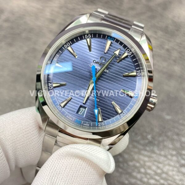 VS Factory Omega Seamaster Aqua Terra 150M 220.10.41.21.03.002 41mm Full Steel Blue Dial