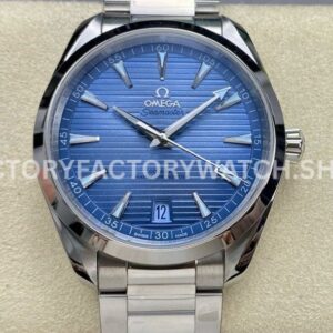 VS Factory Omega Seamaster Aqua Terra 150M 220.10.41.21.03.005 41mm full steel blue dial replica watch
