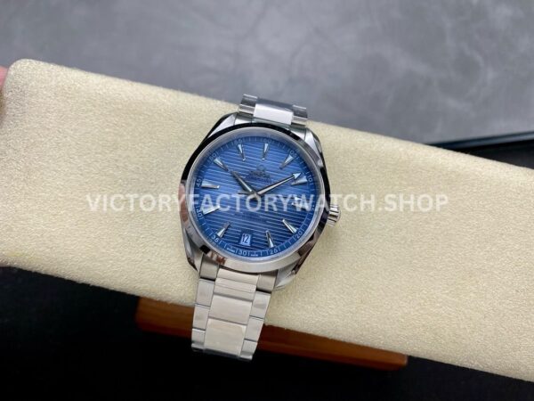 VS Factory Omega Seamaster Aqua Terra 150M 220.10.41.21.03.005 41mm Full Steel Blue Dial