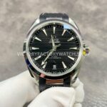 VS Factory Omega Seamaster Aqua Terra 150M 220.12.41.21.01.001 41mm steel black rubber strap black dial replica watch