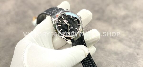 VS Factory Omega Seamaster Aqua Terra 150M 220.12.41.21.01.001 41mm Steel Black Rubber Strap Black Dial