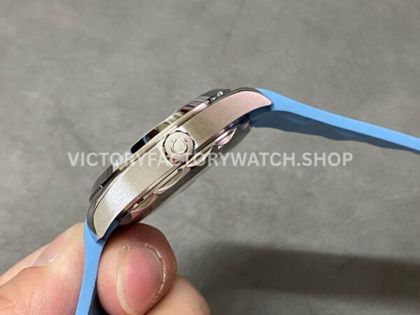 VS Factory Omega Seamaster Aqua Terra 150M 220.12.41.21.03.008 41mm Steel Light Rubber Strap Blue Dial