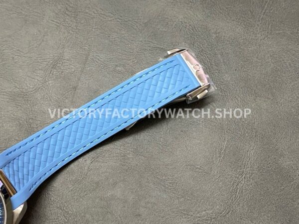 VS Factory Omega Seamaster Aqua Terra 150M 220.12.41.21.03.008 41mm Steel Light Rubber Strap Blue Dial