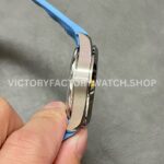 VS Factory Omega Seamaster Aqua Terra 150M 220.12.41.21.03.008 41mm Steel Light Rubber Strap Blue Dial