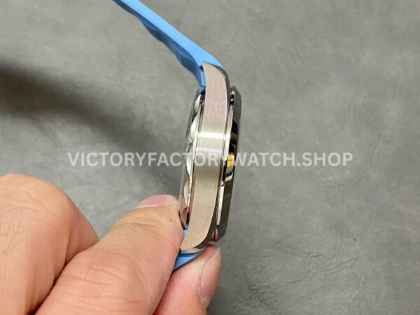 VS Factory Omega Seamaster Aqua Terra 150M 220.12.41.21.03.008 41mm Steel Light Rubber Strap Blue Dial