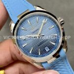 VS Factory Omega Seamaster Aqua Terra 150M 220.12.41.21.03.008 41mm Steel Light Rubber Strap Blue Dial