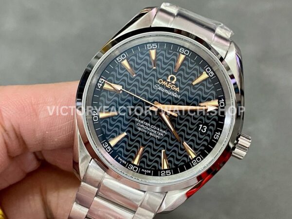 VS Factory Omega Seamaster Aqua Terra 150M 231.10.42.21.01.006 41.5mm Full Steel Black Waves Dial