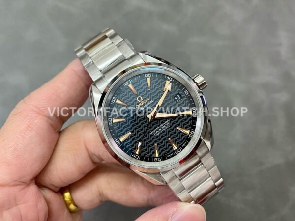 VS Factory Omega Seamaster Aqua Terra 150M 231.10.42.21.01.006 41.5mm Full Steel Black Waves Dial