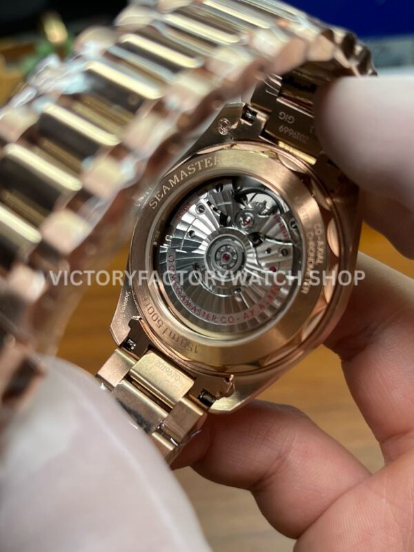 VS Factory Omega Seamaster Aqua Terra 2103.50.00 39mm Full Yellow Gold Black Dial