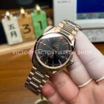 VS Factory Omega Seamaster Aqua Terra 2103.50.00 39mm Full Yellow Gold Black Dial