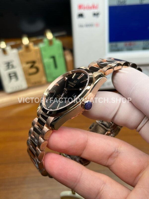 VS Factory Omega Seamaster Aqua Terra 2103.50.00 39mm Full Yellow Gold Black Dial