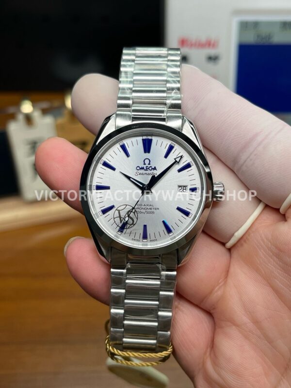 VS Factory Omega Seamaster Aqua Terra 2503.33.00 39.2mm full steel white dial replica watch