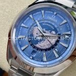 VS Factory Omega Seamaster Aqua Terra Worldtimer 220.10.43.22.03.001 43mm Full Steel Blue Dial