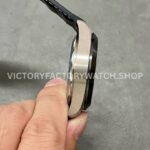 VS Factory Omega Seamaster Aqua Terra Worldtimer 220.92.43.22.99.001 43mm Titanium Black Rubber Strap Grey Dial