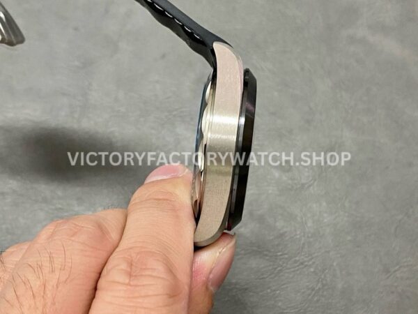 VS Factory Omega Seamaster Aqua Terra Worldtimer 220.92.43.22.99.001 43mm Titanium Black Rubber Strap Grey Dial