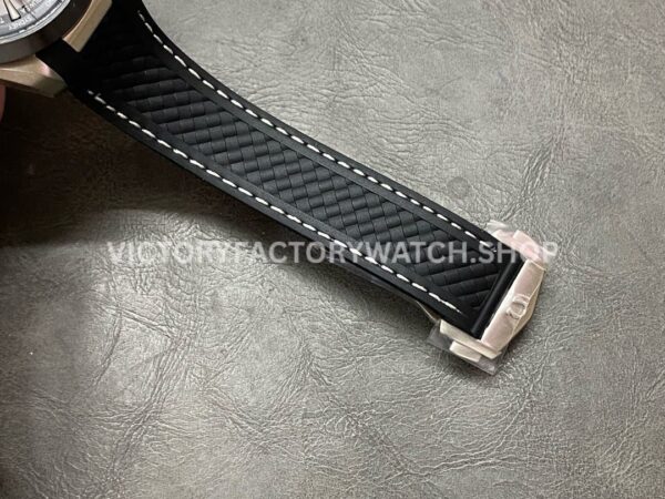 VS Factory Omega Seamaster Aqua Terra Worldtimer 220.92.43.22.99.001 43mm Titanium Black Rubber Strap Grey Dial