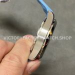 VS Factory Omega Seamaster Aqua Terra Worldtimer Master Chronometer Gmt 220.12.43.22.03.001 43mm Light Rubber Strap Blue Dial
