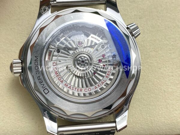 VS Factory Omega Seamaster Diver 300M 210.30.42.20.01.010 42mm Full Steel Black Aluminum Bezel Black Dial