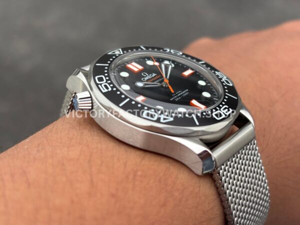 VS Factory Omega Seamaster Diver 300M 210.30.42.20.01.018 42mm Black Dial (3) VS Factory Omega Seamaster Diver 300M 210.30.42.20.01.018 42mm Full Steel Aluminum Bezel Black Dial