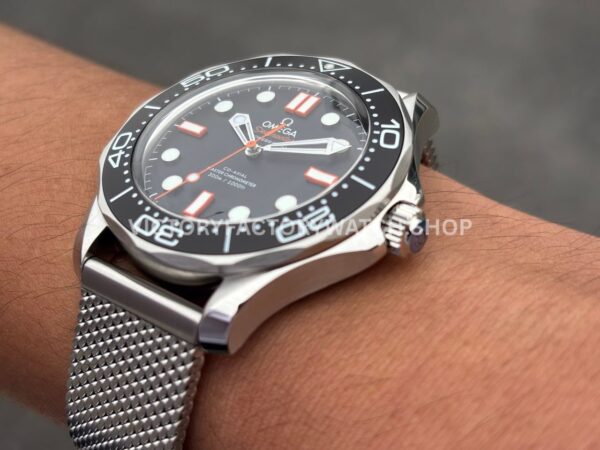 VS Factory Omega Seamaster Diver 300M 210.30.42.20.01.018 42mm Black Dial (5) VS Factory Omega Seamaster Diver 300M 210.30.42.20.01.018 42mm Full Steel Aluminum Bezel Black Dial