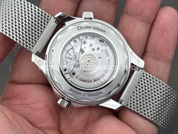 VS Factory Omega Seamaster Diver 300M 210.30.42.20.01.018 42mm Black Dial (8) VS Factory Omega Seamaster Diver 300M 210.30.42.20.01.018 42mm Full Steel Aluminum Bezel Black Dial