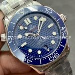 VS Factory Omega Seamaster Diver 300M 210.30.42.20.03.001 42mm Full Steel Blue Dial