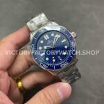 VS Factory Omega Seamaster Diver 300M 210.30.42.20.03.001 42mm Full Steel Blue Dial