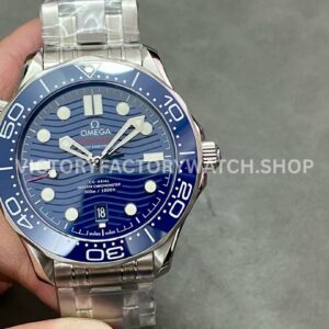 VS Factory Omega Seamaster Diver 300M 210.30.42.20.03.001 42mm Full Steel Blue Dial (8) VS Factory Omega Seamaster Diver 300M 210.30.42.20.03.001 42mm full steel blue dial replica watch