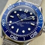 VS Factory Omega Seamaster Diver 300M 210.30.42.20.03.002 42mm Full Steel Strap Blue Dial (1) VS Factory Omega Seamaster Diver 300M 210.30.42.20.03.002 42mm Full Steel Blue Ceramic Bezel Blue Dial