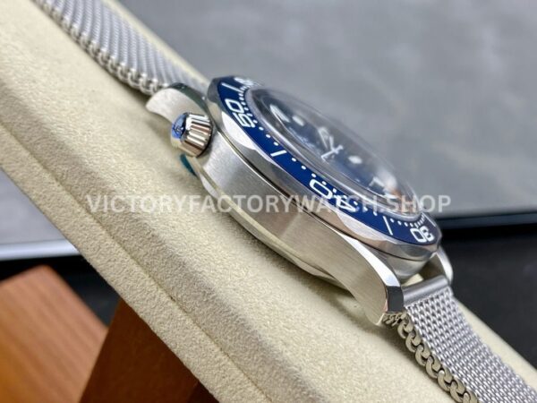 VS Factory Omega Seamaster Diver 300M 210.30.42.20.03.002 42mm Full Steel Strap Blue Dial (3) VS Factory Omega Seamaster Diver 300M 210.30.42.20.03.002 42mm Full Steel Blue Ceramic Bezel Blue Dial