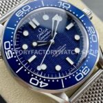 VS Factory Omega Seamaster Diver 300M 210.30.42.20.03.002 42mm Full Steel Strap Blue Dial (4) VS Factory Omega Seamaster Diver 300M 210.30.42.20.03.002 42mm Full Steel Blue Ceramic Bezel Blue Dial