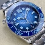 VS Factory Omega Seamaster Diver 300M 210.30.42.20.03.003 42mm Full Steel Blue Dial (7) VS Factory Omega Seamaster Diver 300M 210.30.42.20.03.003 42mm Full Steel Light Blue Dial