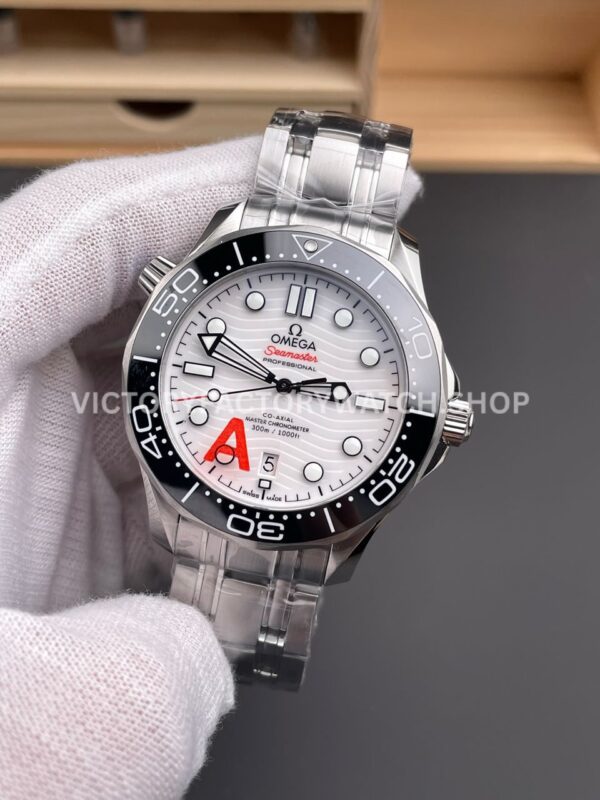 VS Factory Omega Seamaster Diver 300M 210.30.42.20.04.001 42mm Full Steel White Dial