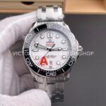 VS Factory Omega Seamaster Diver 300M 210.30.42.20.04.001 42mm full steel white dial replica watch