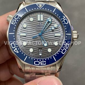 VS Factory Omega Seamaster Diver 300M 210.30.42.20.06.001 42mm Full Steel Grey Dial (7) VS Factory Omega Seamaster Diver 300M 210.30.42.20.06.001 42mm full steel grey dial replica watch