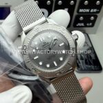VS Factory Omega Seamaster Diver 300M 210.30.42.20.06.002 42mm Full Steel Aluminum Bezel Brushed Grey Dial
