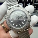VS Factory Omega Seamaster Diver 300M 210.30.42.20.06.002 42mm Full Steel Aluminum Bezel Brushed Grey Dial