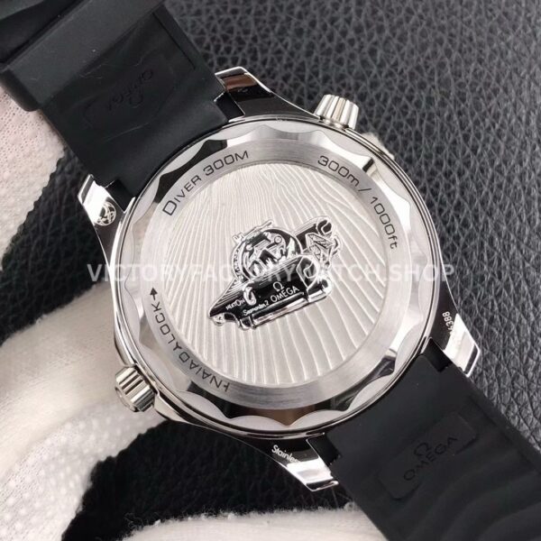 VS Factory Omega Seamaster Diver 300M 210.32.42.20.01.002 42mm Steel Rubber Strap Black Dial (4) VS Factory Omega Seamaster Diver 300M 210.32.42.20.01.002 42mm Rubber Strap Black Dial