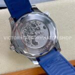 VS Factory Omega Seamaster Diver 300M 210.32.42.20.03.002 42mm Steel Blue Rubber Strap Blue Dial (6) VS Factory Omega Seamaster Diver 300M 210.32.42.20.03.002 42mm Steel Blue Rubber Strap Light Blue Dial