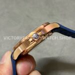VS Factory Omega Seamaster Diver 300M 210.62.42.20.03.001 42mm Rose Gold Rubber Strap Blue Dial